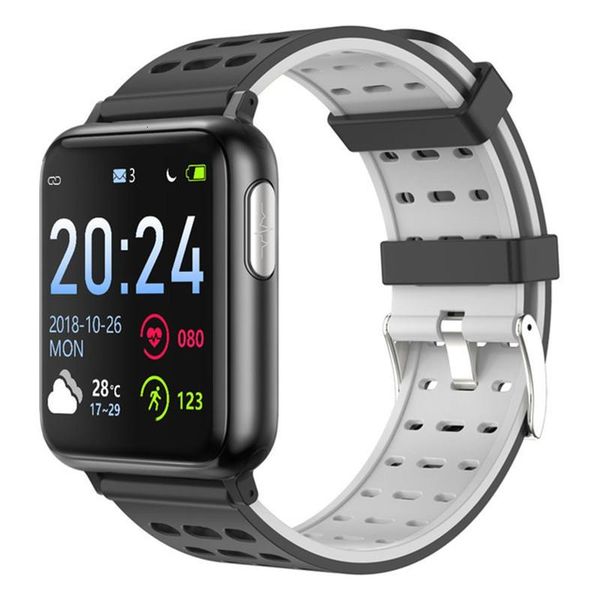 

v5 smart watch man ecg fitness bracelet health electronic blood pressure watch heart rate monitor fitness tracker smartwatch, Slivery;brown