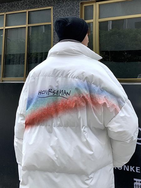 

lzjo 2020 new womens designer monclair winter down jacket 90goose windbreaker ladies fashion luxury long winter parks warm outdoor jacket co, Black;brown