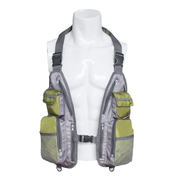 

hunting jackets quick-dry fishing mesh vest multi-functional breathable tackle storage bag chest for outdoor, Camo;black