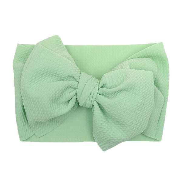 

прекрасные детские оголовье тюрбан цветок headwear baby girl ободки упругие дети малыша диапазона волос haarband детские аксессуары для воло, Slivery;white