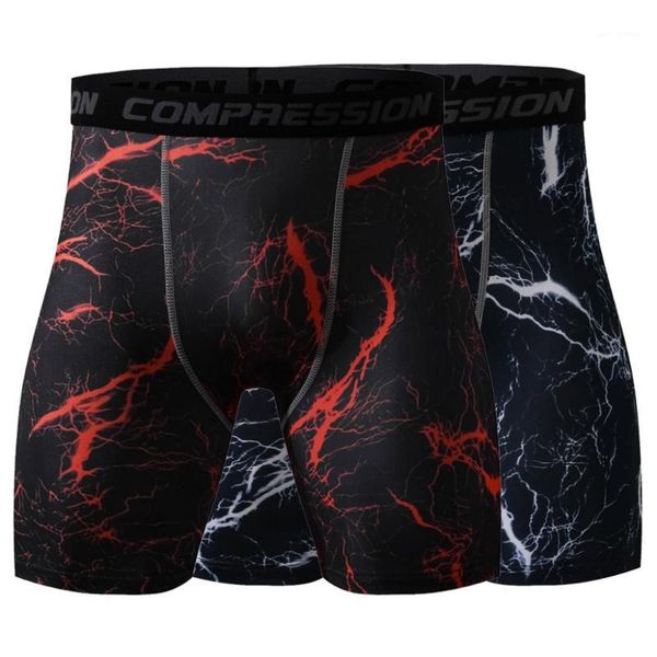 

2019 summer fashion man's printed workout leggings fitness sports running yoga athletic short pants w3081, White;black