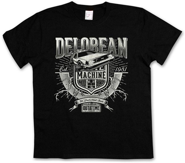 

delorean time machine car back to the future zuruck zukunft 3xl new fashion tee sport hooded sweatshirt hoodie t shirt