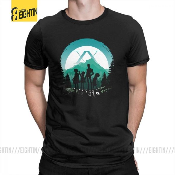 

hunter x hunter team japanese purified novelty s short sleeve male simple stylish comic plus sport hooded sweatshirt hoodie men t shirt