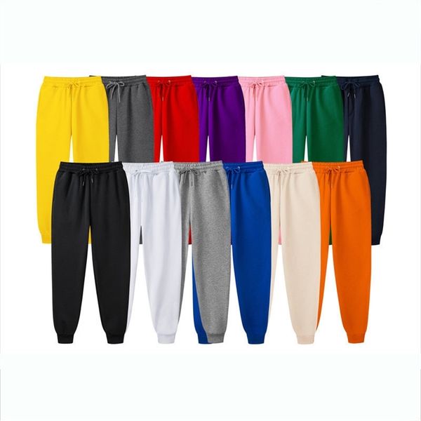 

men's casual sweat pants jogger harem trousers slacks wear drawstring pants for runners brand clothing autumn sweat lj201104, Black