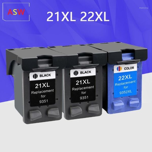 

ink cartridges asw compatible 21 22 xl cartridge replacement for 21xl 22xl deskjet f2180 f2280 f4180 f380 3801