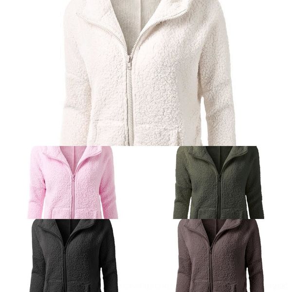 

ixf1y 2019 women's long sleeve zipper fashion pocket hooded coat sweater goods sweater factory coat heg9j, Black