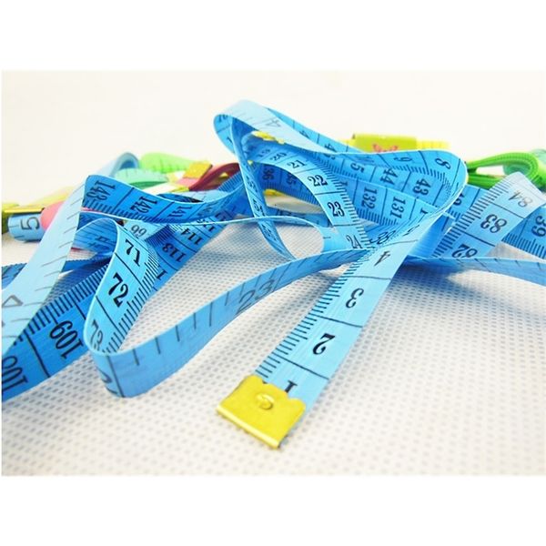 

colorful ruler portable 2019 body measuring new designer inch sewing tailor tape measure soft tool 1.5m sewing