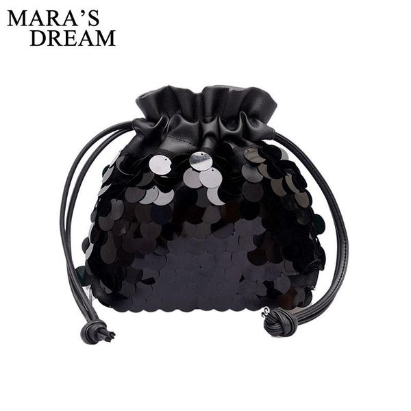 

mara's dream 2020 new sequin drawstring messenger bag fairy bag fashion bucket wild