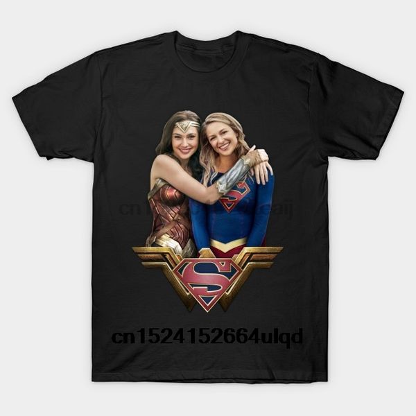 

100% cotton custom printed men wonder and supergirl wonder hoodie designers t shirts sweatshirt