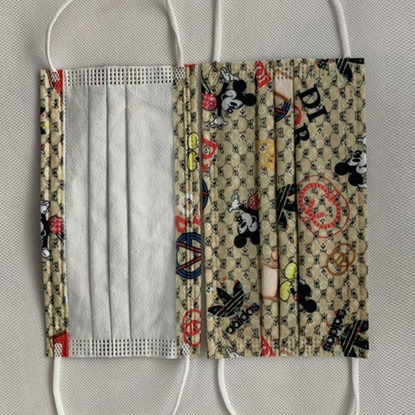 

style fashion designer anti-dust multicolor protective men 38 women disposable face mask man woman pbt me