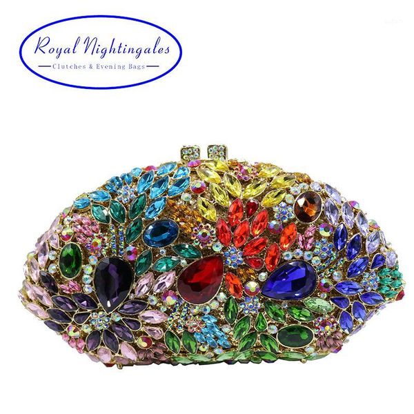 

evening bags diamond crystal clutch for wedding bridal party clutch1
