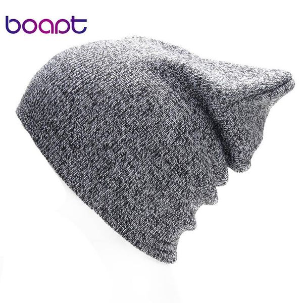 

long beanies autumn winter hats men women slouch skullies stripe crochet knitted hip hop hat male female warm baggy cap