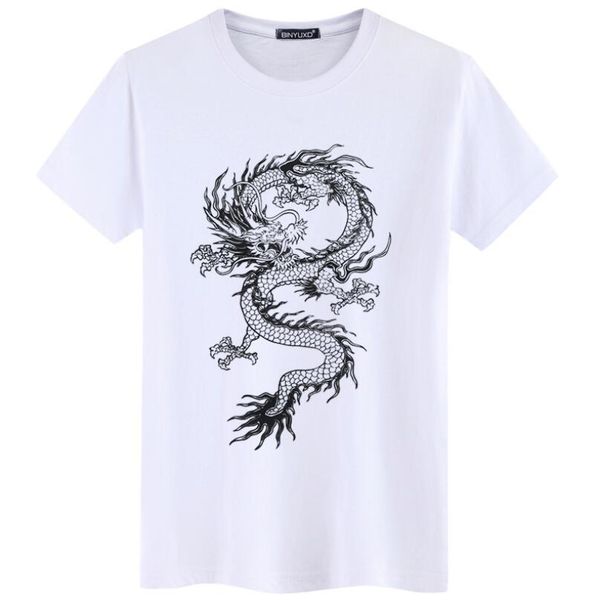 

men's short sleeve t-shirt men's summer new style round-collar slim bottom shirt korean trendy printed clothes 4171 1005, White;black