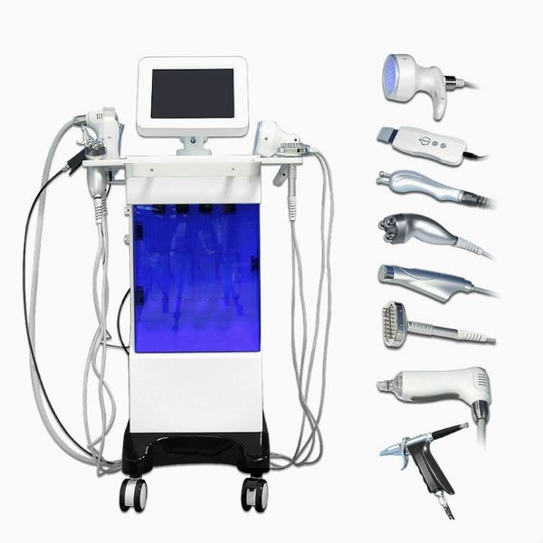 

8in1 hydrafacial skin care face cleaner hydro peeling skin rejuvenation face lift blackhead remover dermabrasion device