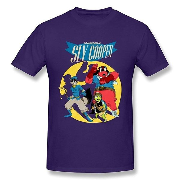 

sly cooper game games poster o-neck men's t-shirts sport hooded sweatshirt hoodie