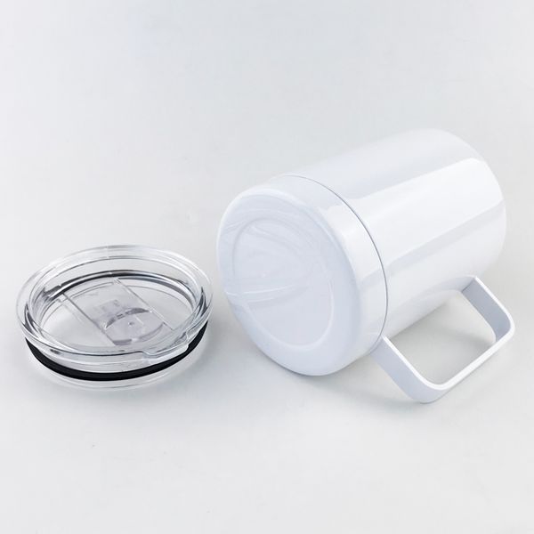 

with cup car 350ml thermos bottle 10oz handle blank sublimation transfer prtinting by sublimation ink diy transfer heat press