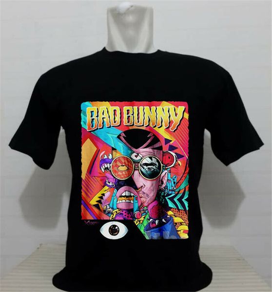 

new bad bunny tour 2019 with dates men's black t-shirt size s to 2xl custom graphic tees tee shirt sport hooded sweatshirt hoodie