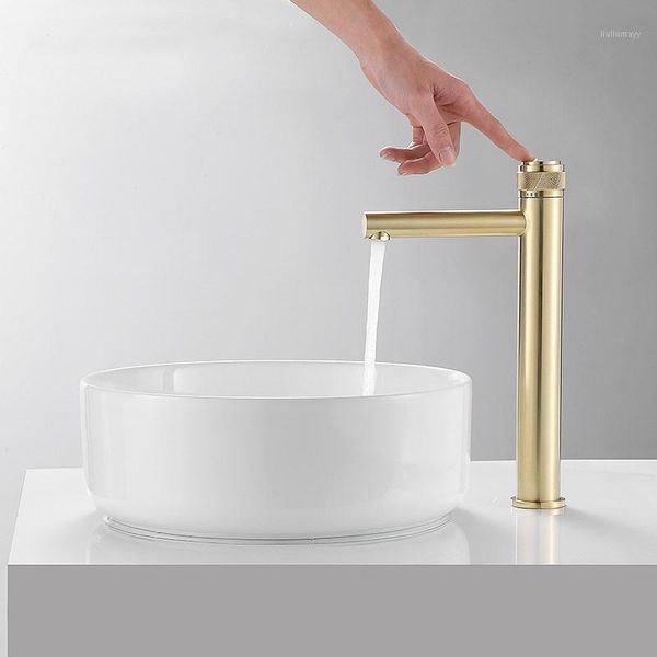 

basin faucet brush gold bathroom and cold pull down sink tap brass black chrome new arrival1