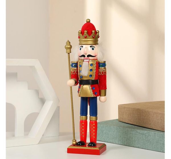 

new arrive nutcracker ornaments toy model decorative ornament kids toys holiday gift selling and nice style, Black