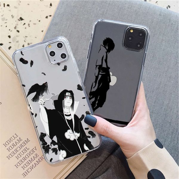

1naruto transparent silicone case and animated vip, sasuke animated case is vip 6s 678 plus xs x r 1211 pro maxyh