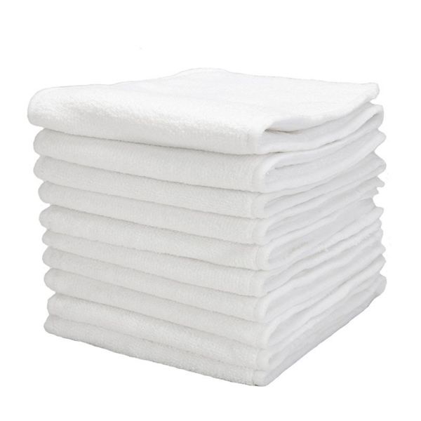 (30pcs / lote) fraldas de bebê insere absorventes de microfibra de fraldas 3-camadas Microfiber Terry inserções para o fralda de bolso Night Night 20117