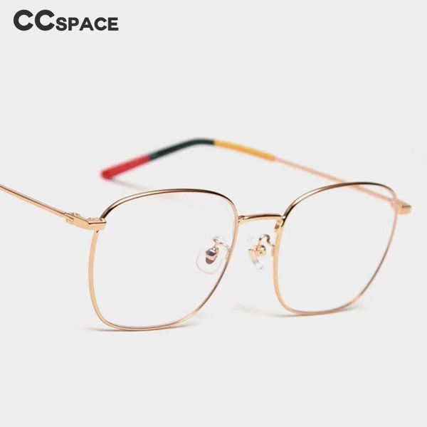 

sunglasses 49809 retro metal glasses frame anti-blue light male and female optical fashion computer flat mirror, White;black