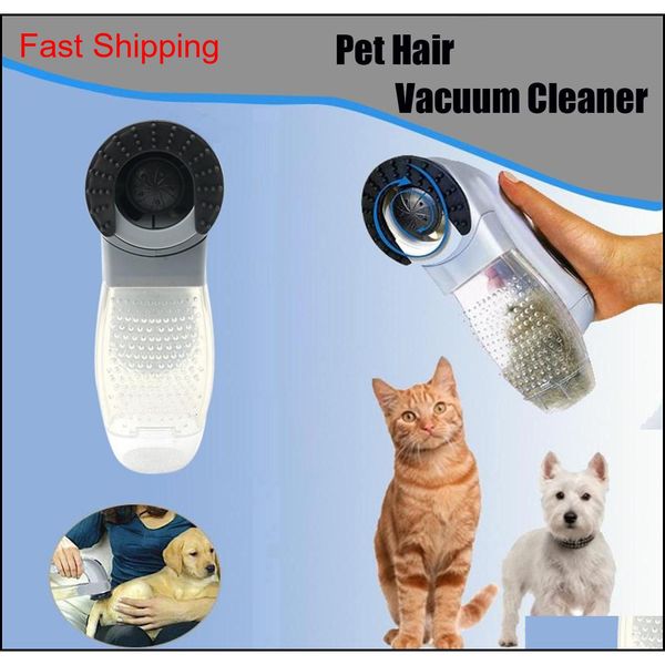 

new quiet electric vacuum pet suction device small dog cat grooming brush comb kit rubber hea qyllsk ppshop01