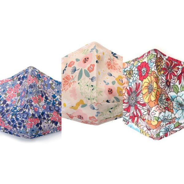 

designer with filter floral mask cotton small face dust mask respirator protective masks pupb9 30m60