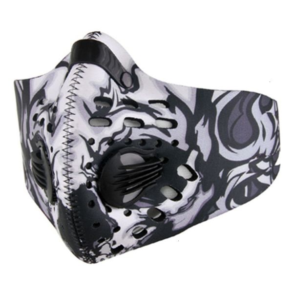 

with washable protective outdoor filter mask face for cycling running hiking men women droplet wq6y