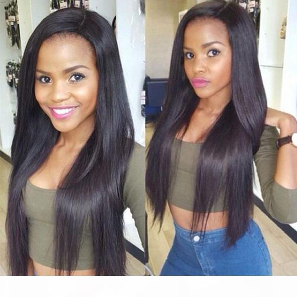 

brazilian virgin hair brazilian straight human soft hair extension weft brazilian remy human hair weaves natural color by cosy, Black