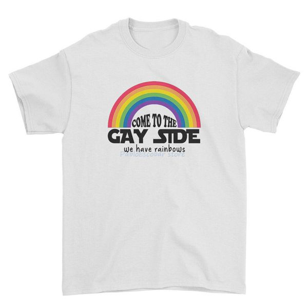 

come to the gay side we have rainbows lgbt gay pride mens kids hoodie designers t shirts sweatshirt
