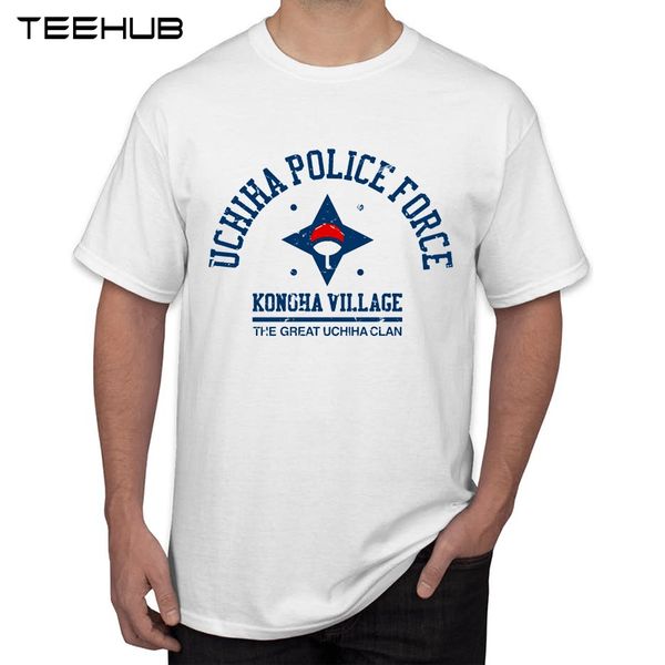 

teehub art design uchiha police force print men t shirt fashion t shirt cool short sleeve casual men sport hooded sweatshirt hoodie