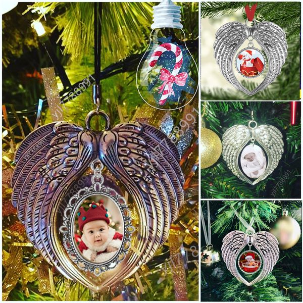 

blanks angel wing ornament christmas decorations angel wings shape blank add your own image and background