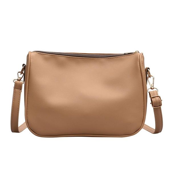

cross body 2021 korean style fashion pu leather women shoulder bag retro trend messenger small square satchels