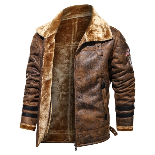 

2021 new fur collar winter jacket mens parkas coat solid color thick warm motor fashion male overcoat wool liner men outwear new hbls, Black