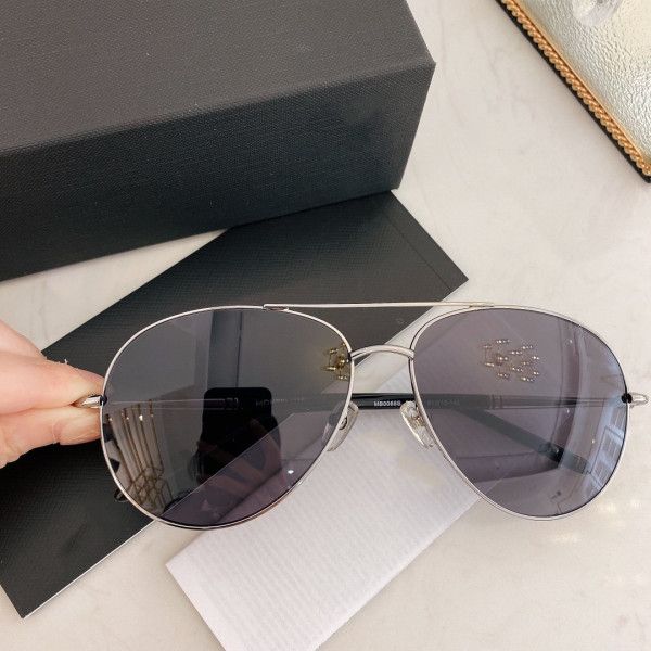 

popular mb0068 designer sunglasses pilot summer style rectangle 0068 full oval frame uv protection glasses come with case, White;black