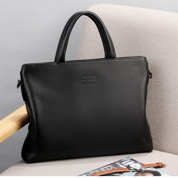 

bolso hombre мужчины портфель из натуральной кожи мужчин компьютер сумка офисные сумки мужские сумки ноутбук бизнес реальный кожаный мешок m