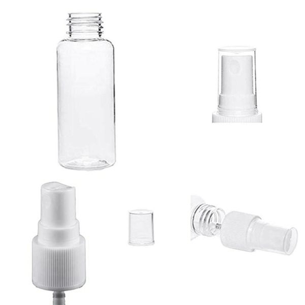 20 ml 20 g Mini-Sprühflaschen mit feinem Nebel und Zerstäuberpumpen – für ätherische Öle, Reisen, Parfüms und weitere leere durchsichtige Plastikflaschen