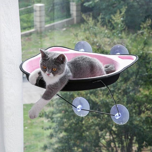 

cat beds & furniture cute pet hanging sunny window seat mount hammock comfortable bed shelf products