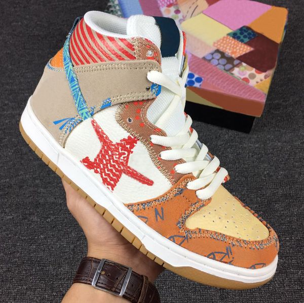 

high what the dunk jumpman mens basketball shoes lux undftd white infrared danny supa baroque brown bred men women designer sneakers