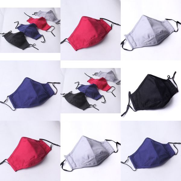 

the cotton without mask facemask qk4r pure solide valve fashion washable colors 4 color offer choo fabric lqril