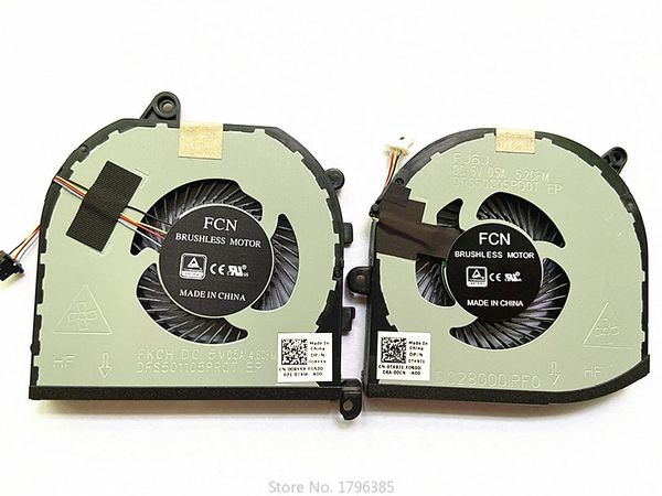 

lapcooling pads cpu fan for xps15 9560 9570 m5530 notebook 008yy9 0tk9j1