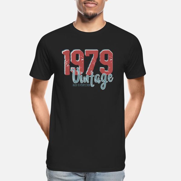 

1979 vintage aged to perfection 39th birthday tee t shirt leisure breathable white tracksuit hoodie sweatshirt