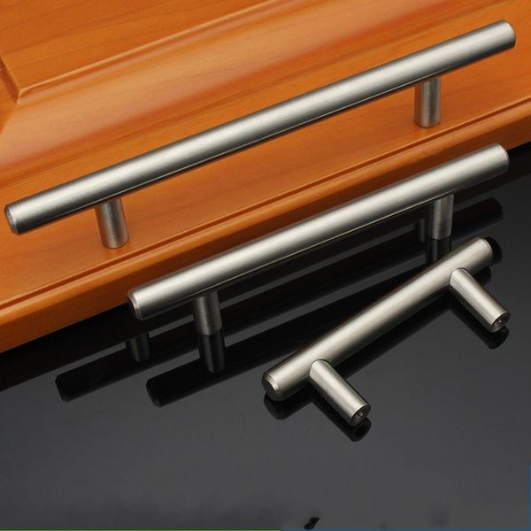 

t type cabinet handles stainless steel cupboard door drawer pulls wardrobe shoe kitchen cabinets kitchen accessories gh300 147 k2