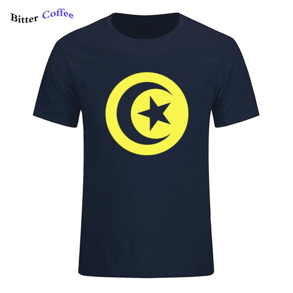 

new tunisia flag printed summer style short sleeve o neck fashion streetwear casual tunisian sport hooded sweatshirt hoodie men t shirt