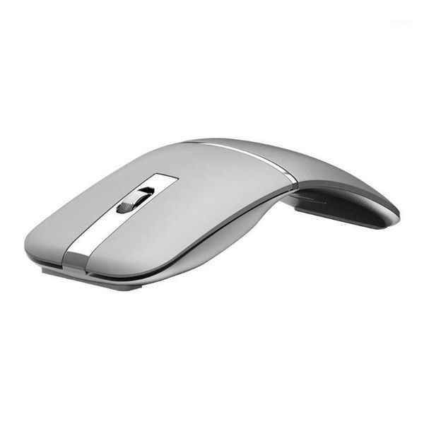 

mice non-slip dual modes wireless mouse ergonomic foldable arc home office rechargeable ultra thin bluetooth 2.4ghz lappc optical1