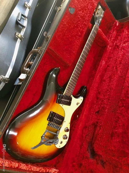 

rare the ventures mosrite ventures model 1965 vintage sunburst electric guitar b500 tremolo birdge