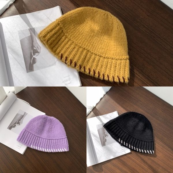 

blz2 2020 winter for women plain cap hats fashion cuffed beanie skull beanie skull caps knit hat