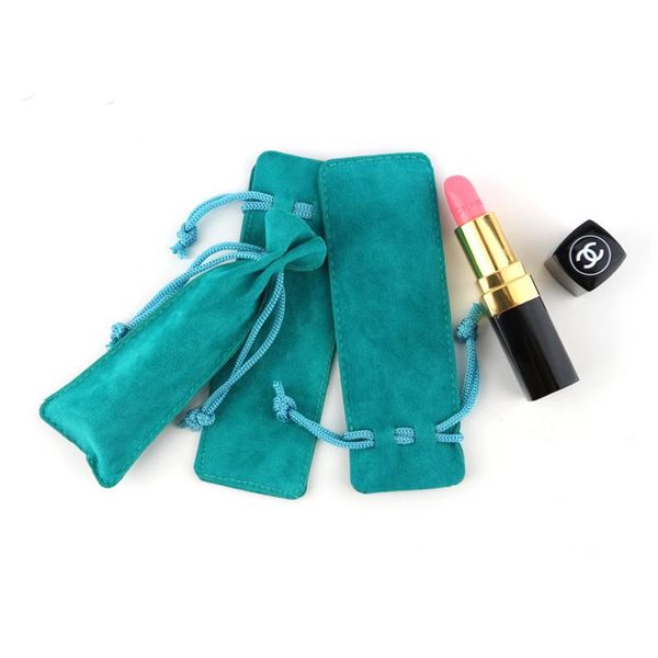 

50pcs/lot lip stick packing gift bag make up tools bag lip gloss tube bag jewelry wedding candy can customi bbyjzr