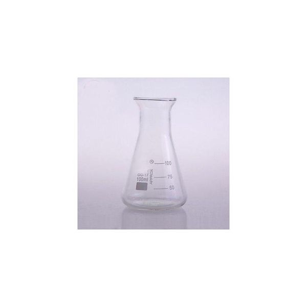 

wholesale- 100ml bell mouth borosilicate glass conical erlenmeyer flask for ch bbyzoj bdesports